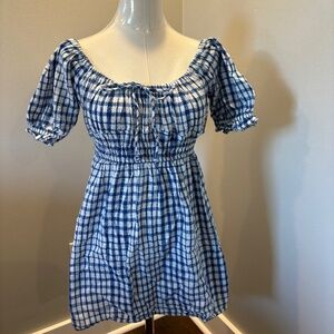 Urban Outfitters Blue/White Mini Dress